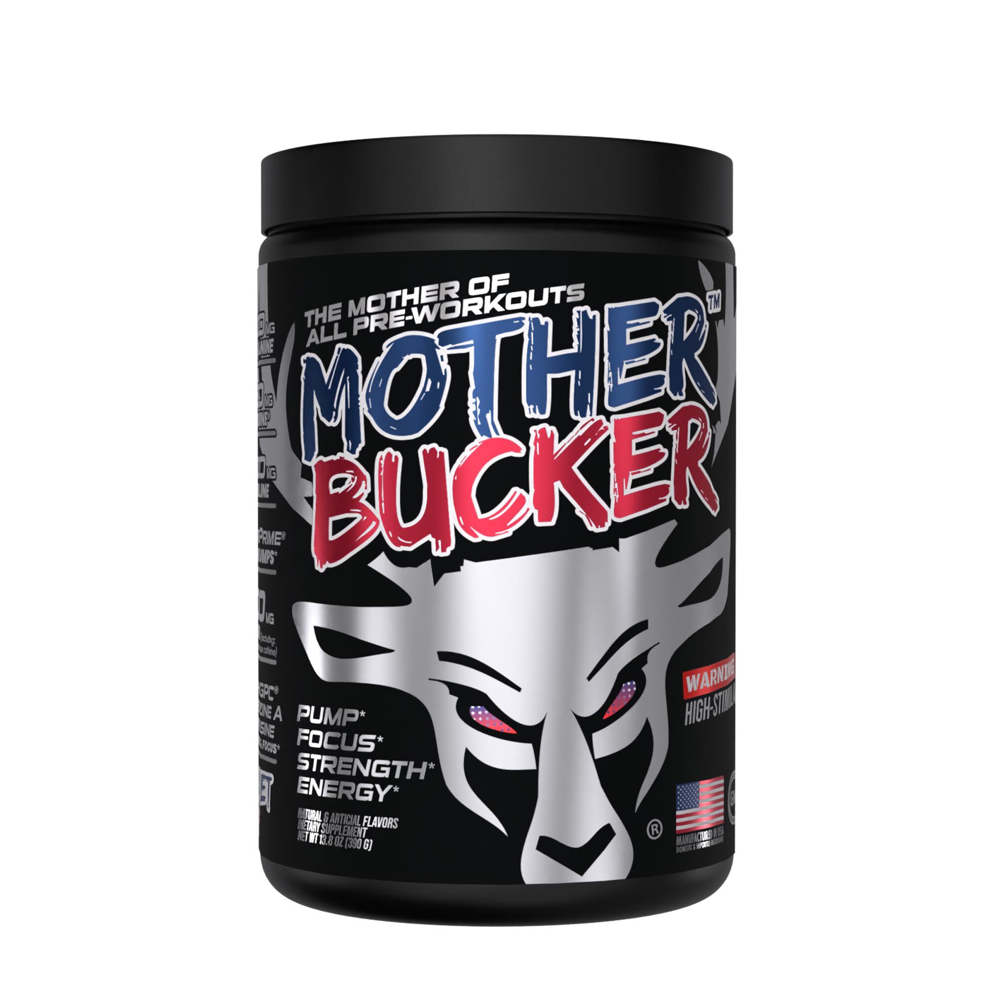 Mother Bucker&trade; Nootropic Pre-Workout - Rocket Pop (20 Servings)